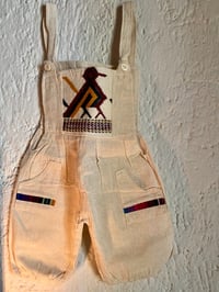 Image 2 of Bird dungarees 