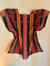 Image 1 of DIVINE woven multicoloured blouse