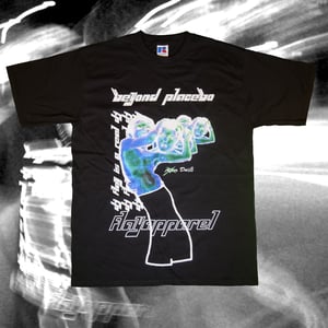 Image of 'BEYOND PLACEBO' Album Tee Black
