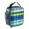 Insulated lunch bag - plaid 1