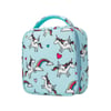 Insulated lunch bag - unicorn blue