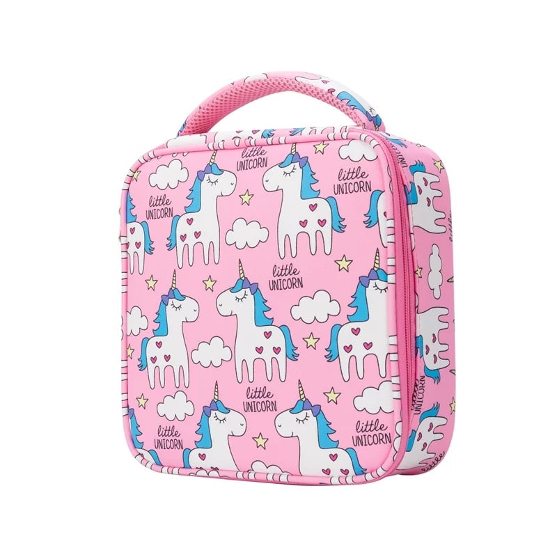 Insulated lunch bag - little unicorn pink | Apples and Bananas