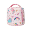 Insulated lunch bag - magical unicorn pink