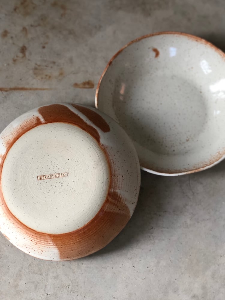 Image of shino bowls - set of two