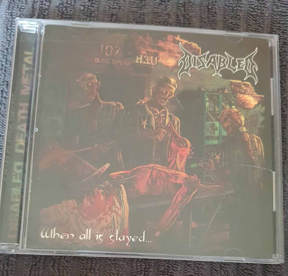 DISABLED - WHERE ALL IS SLAYED DOUBLE CD