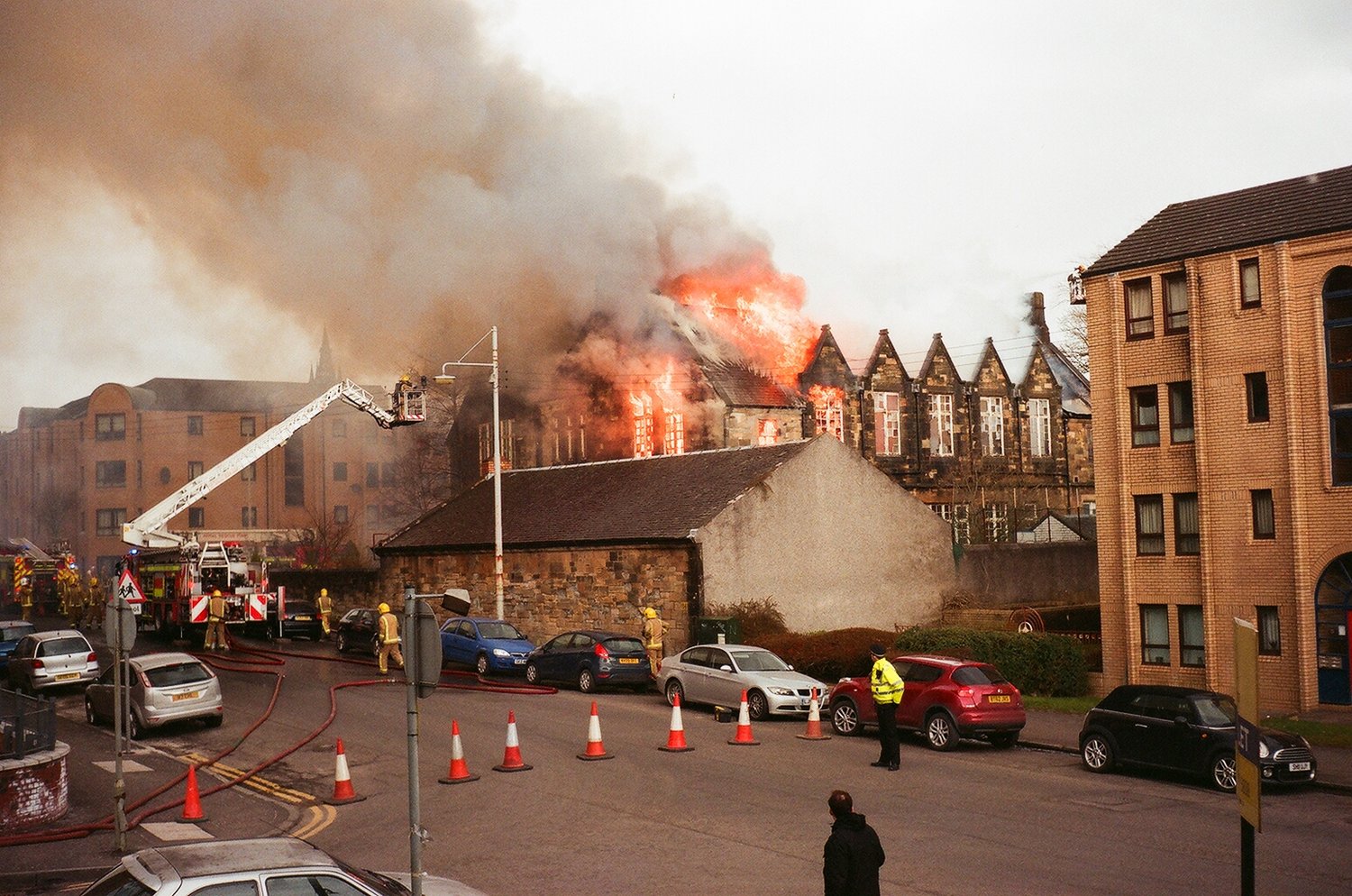 Image of Steiner School Fire