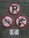 Image of Plaque émaillée d'utilité. Parking ou vélo