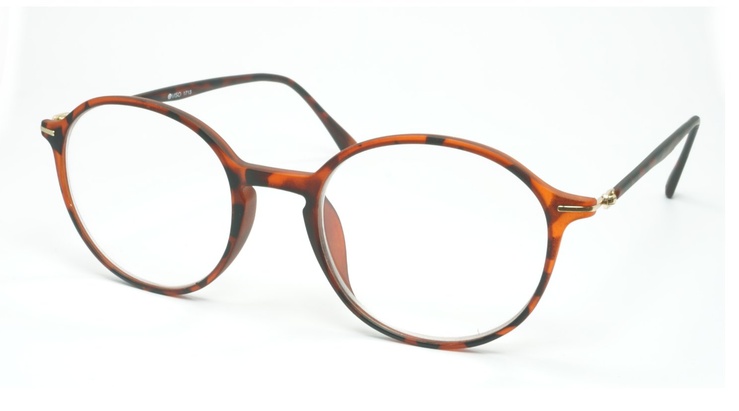 Image of Visa Reading Glasses (#111713) Mat Tortoise Brown