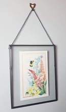 Image of Autumn Bee 5”x8” Framed