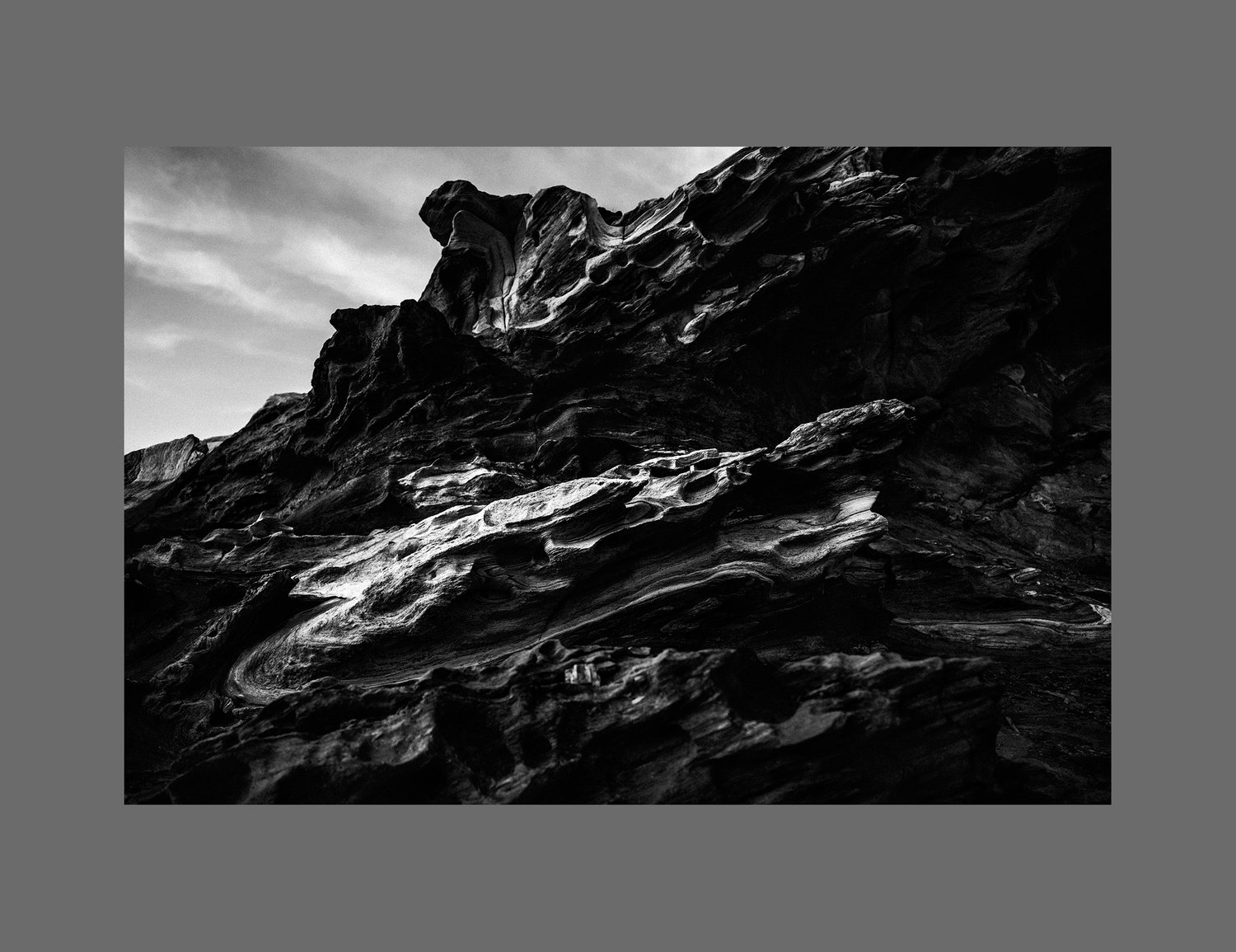 Image of CAP DE CREUS - 11X16CM FINE ART PRINT IN A4 PASSE-PARTOUT