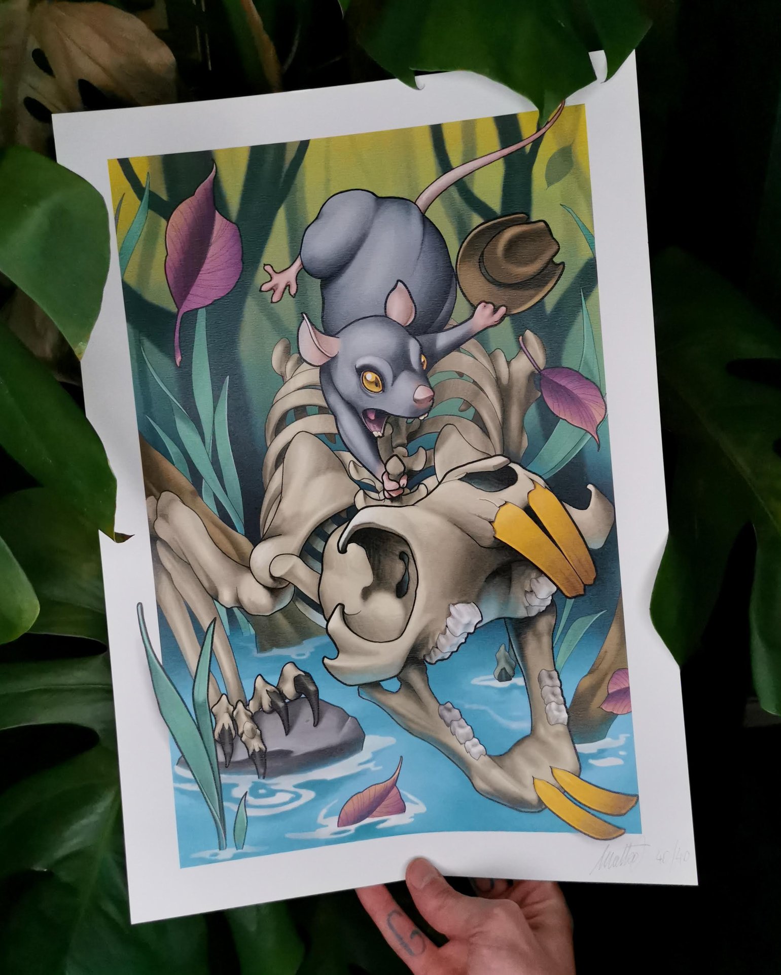 Image of Beaver & Mouse A3