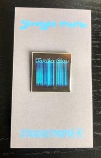 1” Tarika Blue Enamel Pin