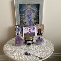 Image 1 of Mystic Sariel Tarot Ritual Candles - Priestess Magick