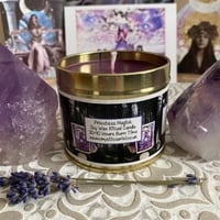 Image 3 of Mystic Sariel Tarot Ritual Candles - Priestess Magick