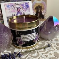 Image 4 of Mystic Sariel Tarot Ritual Candles - Priestess Magick