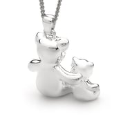 Image of Bears of Hope - Large Pendant in Sterling Silver