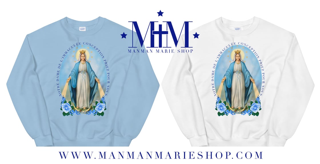 Image of l'immaculée Conception Sweatshirt