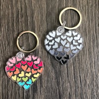 Image 1 of Heart of Heart Key Chain