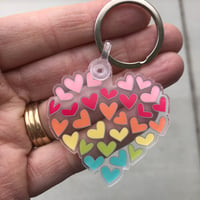 Image 2 of Heart of Heart Key Chain
