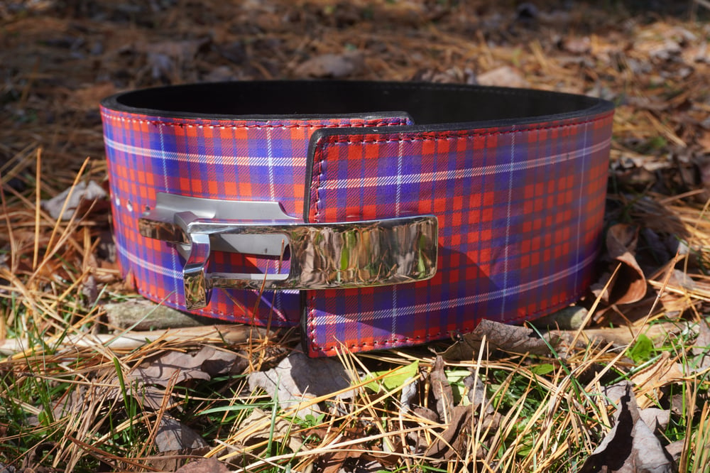 Image of The Strongman Belt *Limited Edition Plaid