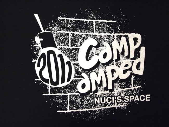 2011 Camp Amped T-Shirt: 40 Watt Club