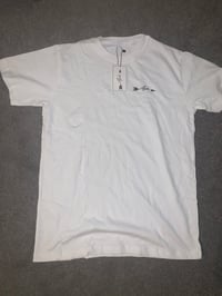 Original white logo tee