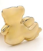 Image of Bears of Hope - Bracelet Charm in Solid 9ct Yellow Gold