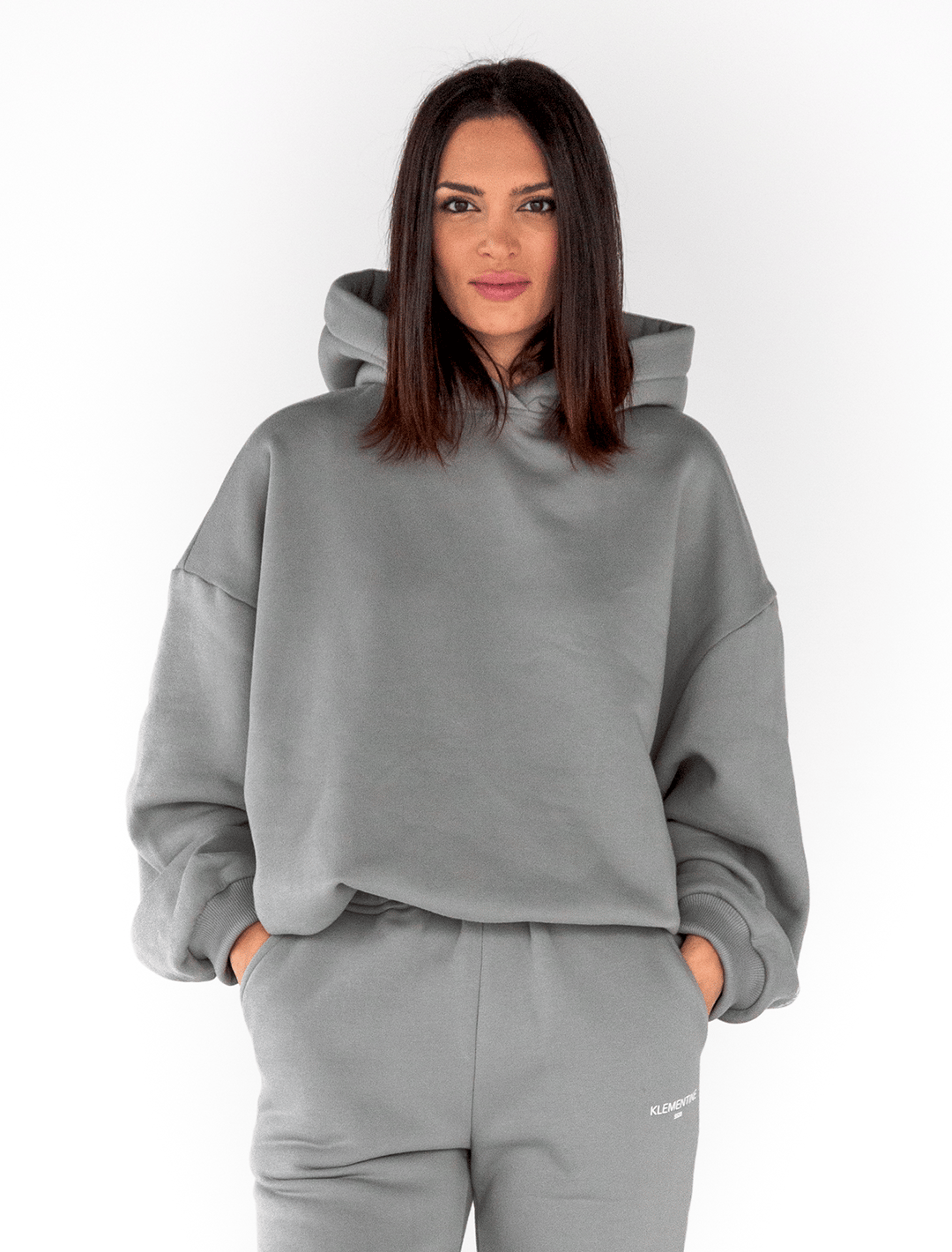 Grey comfy hoodie Clearance