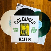 Image 3 of COLOURED BALLS "Rock Your Arse Off! Live At Festival Hall 1972" LP JAW045 