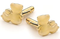 Bears of Hope Cufflink - In 9ct Solid Yellow Gold