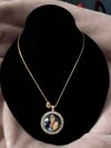 Rhinestone Photo Pendant