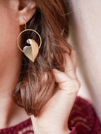 Image 3 of Boucles d'Oreilles MINGO Dorées