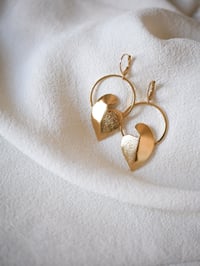 Image 2 of Boucles d'Oreilles MINGO Dorées