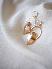 Image 4 of Boucles d'Oreilles MINGO Dorées