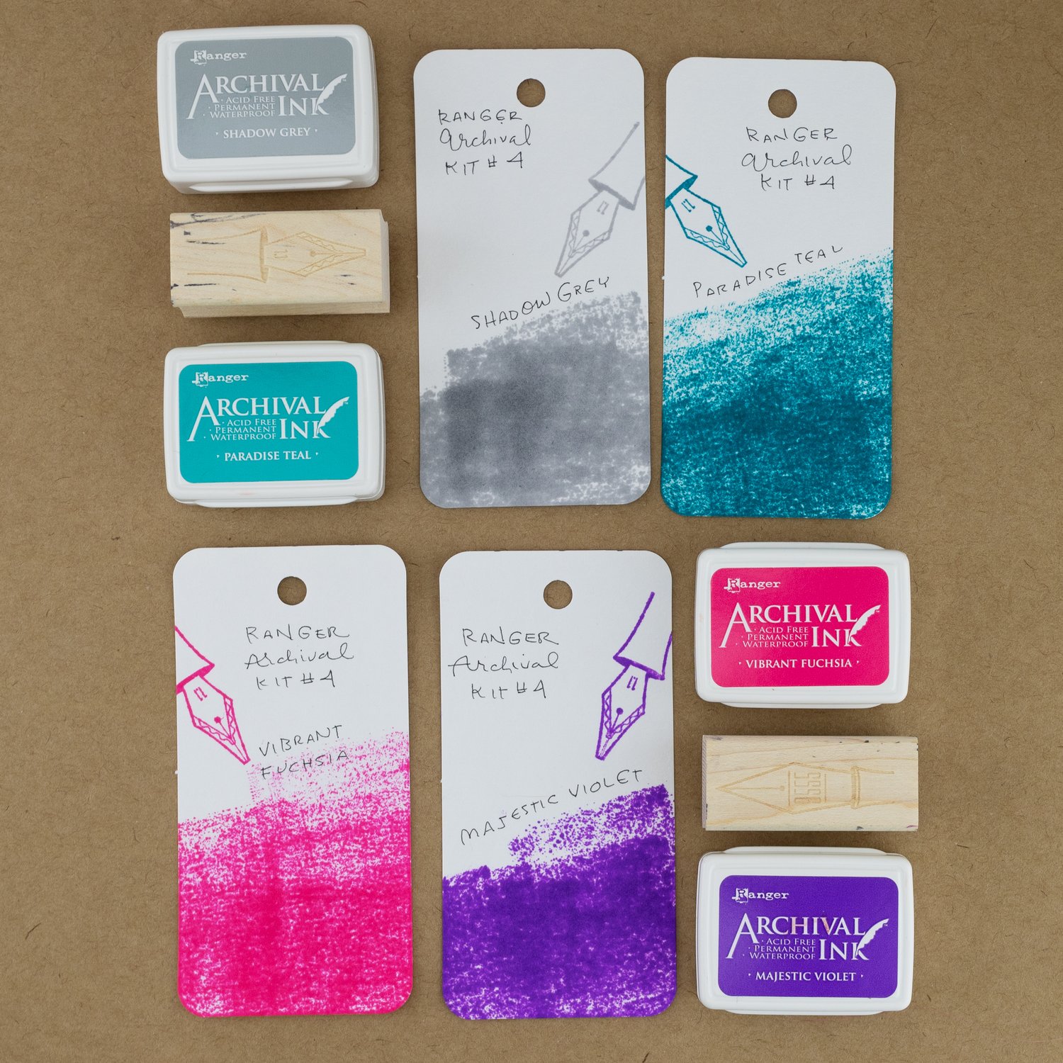 Ranger Archival Ink The Basics Permanent Stamping Ink Pad - TH Decor