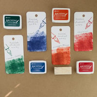 Image 2 of Stamp Pad Mini Kits (Set of 4) -  Ranger Archival Ink 