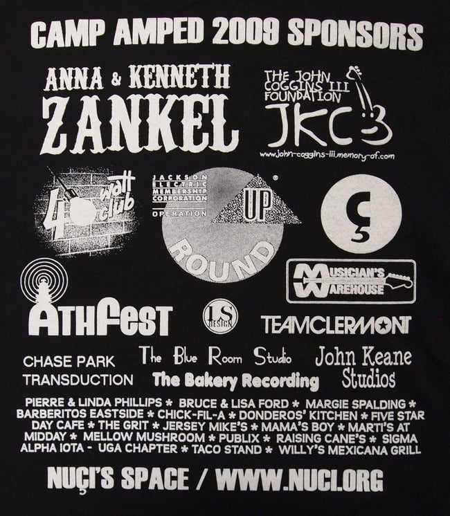 2009 Camp Amped T-Shirt: The Viper Room