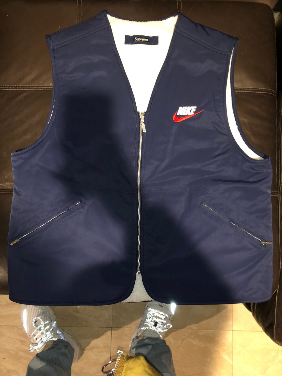 Nike X Supreme reversible Vest | Solidify