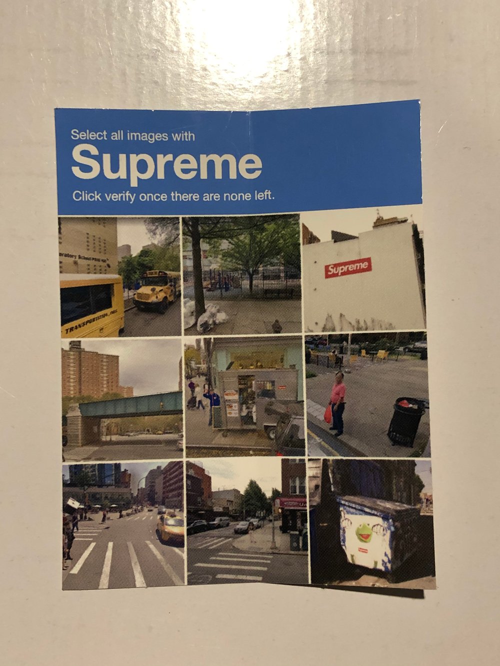 Supreme Sticky (Captcha)