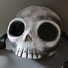 One of a Kind Skull Mask for Skeleton Fun.
