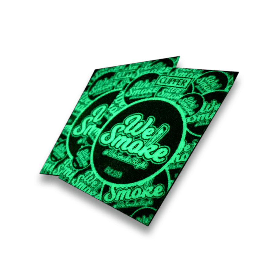 Image of CUSTOM SHAPE SPECIAL FINISH STICKERS