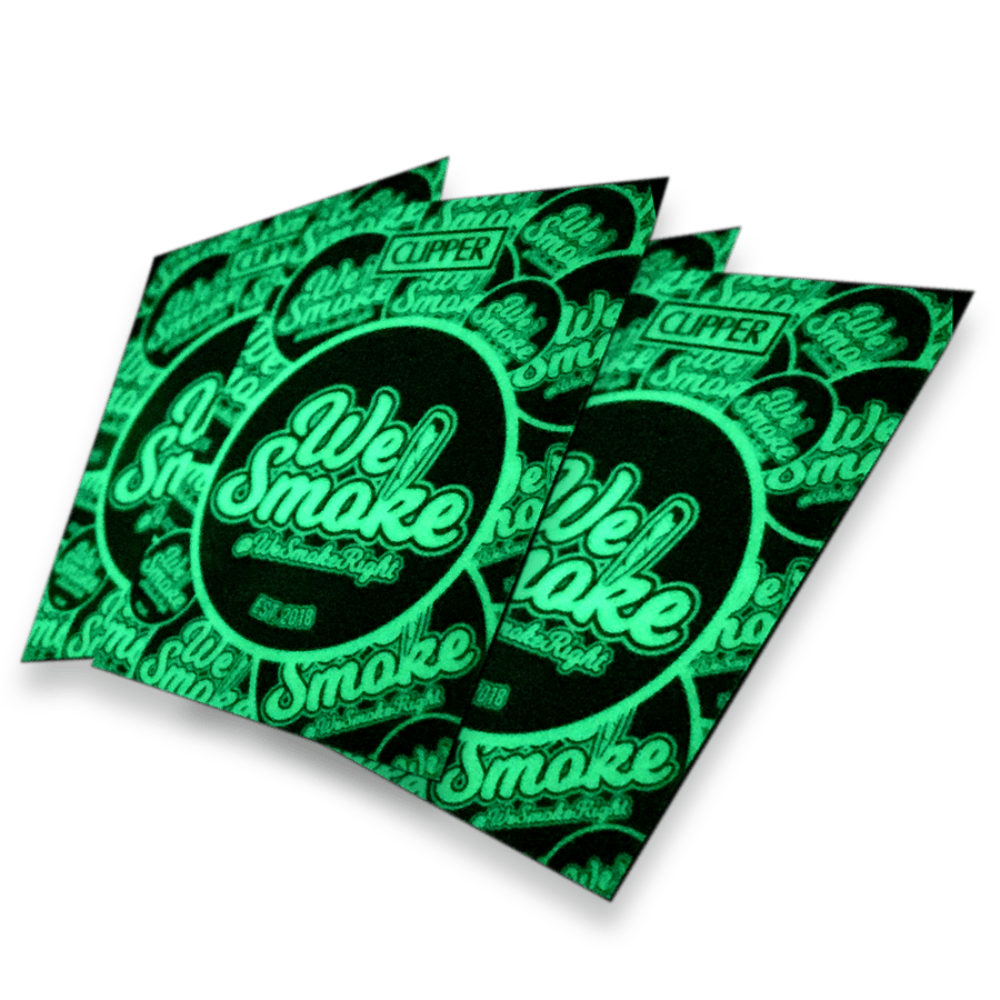 Image of CUSTOM SHAPE SPECIAL FINISH STICKERS
