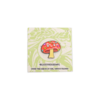Image 1 of Yummy Mushroom Enamel Pin