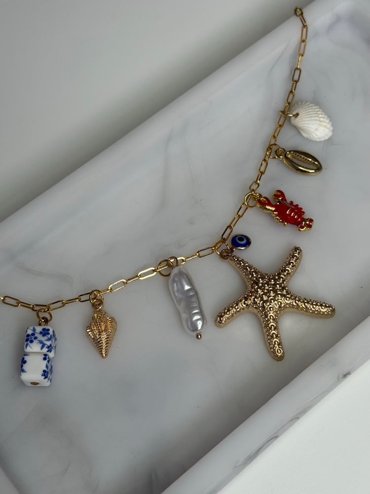 Image of Santorini Charm Necklace