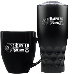 Haunted Saginaw Bistro Mug and Stainless Steel Tumbler Combo 