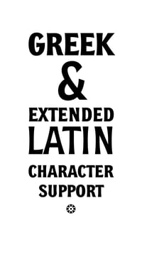 Image 5 of LEFKA / font + poster + stickers