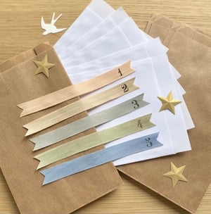 Image of LES 4 RUBANS de L'AVENT couleur