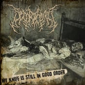 Image of DECORTICATION-MY KNIFE IS...COMBOPACK CD + T-SHIRT + LONGSLEEVE