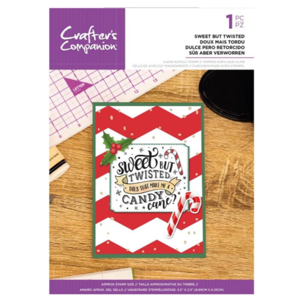 Image of Crafters Companion ~ Quirky Christmas Stamps 