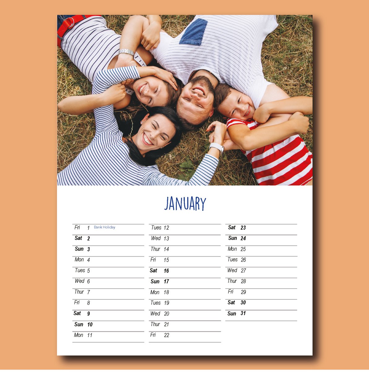 Customised Calendar (Wiro Bound) hbprinting